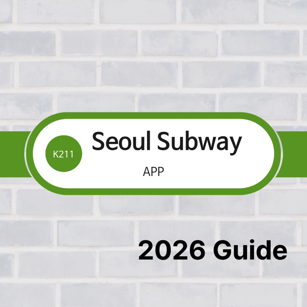 Seoul subway app, serving as a practical guide for navigation in South Korea.
